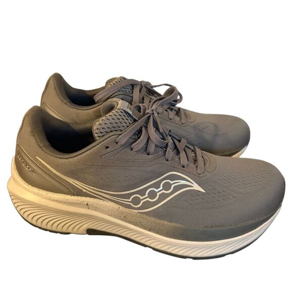 Saucony Echelon 10 grey running shoe size 9 - Picture 2 of 12